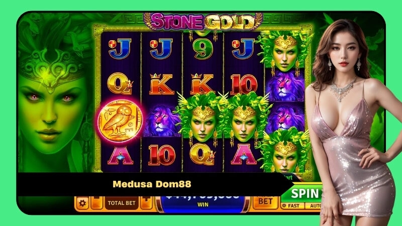 Medusa Dom88 – Khám Phá Slot Medusa, Thắng Thưởng Huyền Thoại