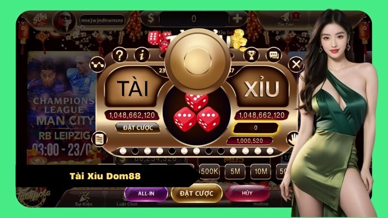 Tài Xỉu Dom88